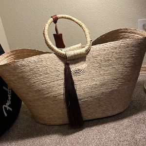 Straw Beach Bag ☀️